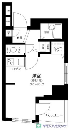 プリズムスクエア本駒込の物件間取画像